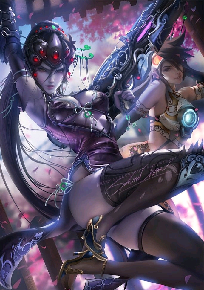 pixiv美图鉴赏画师sakimichan