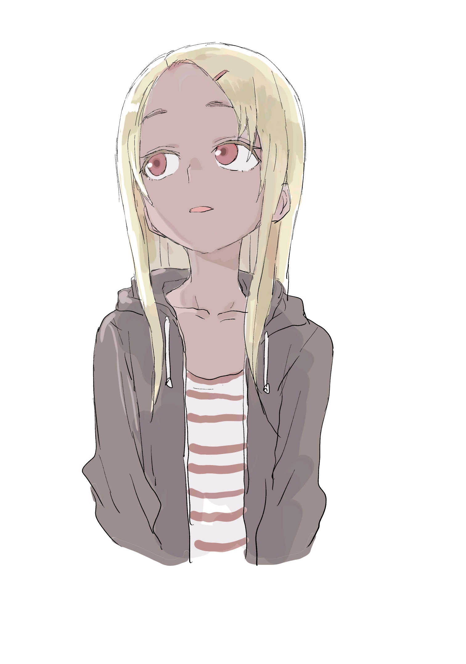 21期)图片名称:寝れないのだわ       译:我睡不着 p站画师:红シャケ