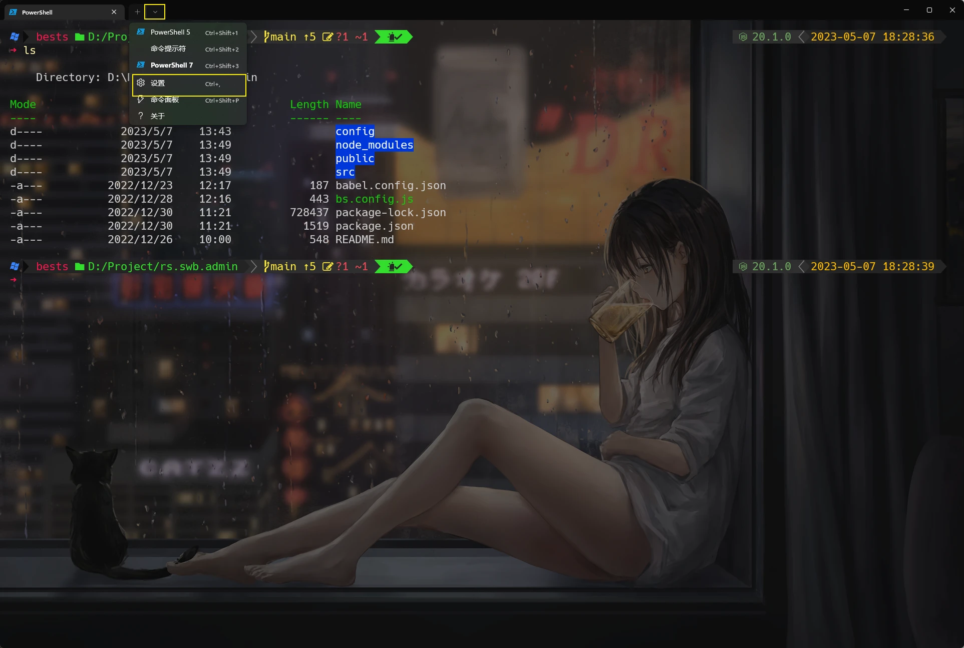 Windows terminal 