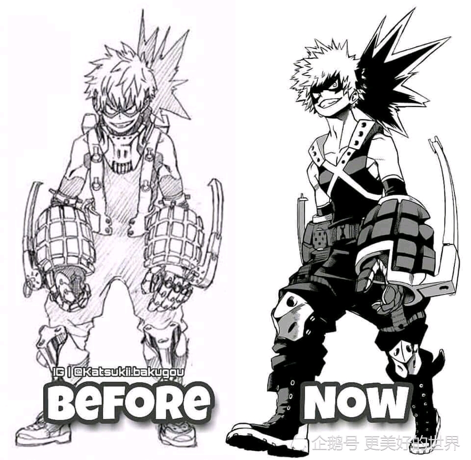 绿谷小天使原来竟是怪物,我的英雄学院漫画原