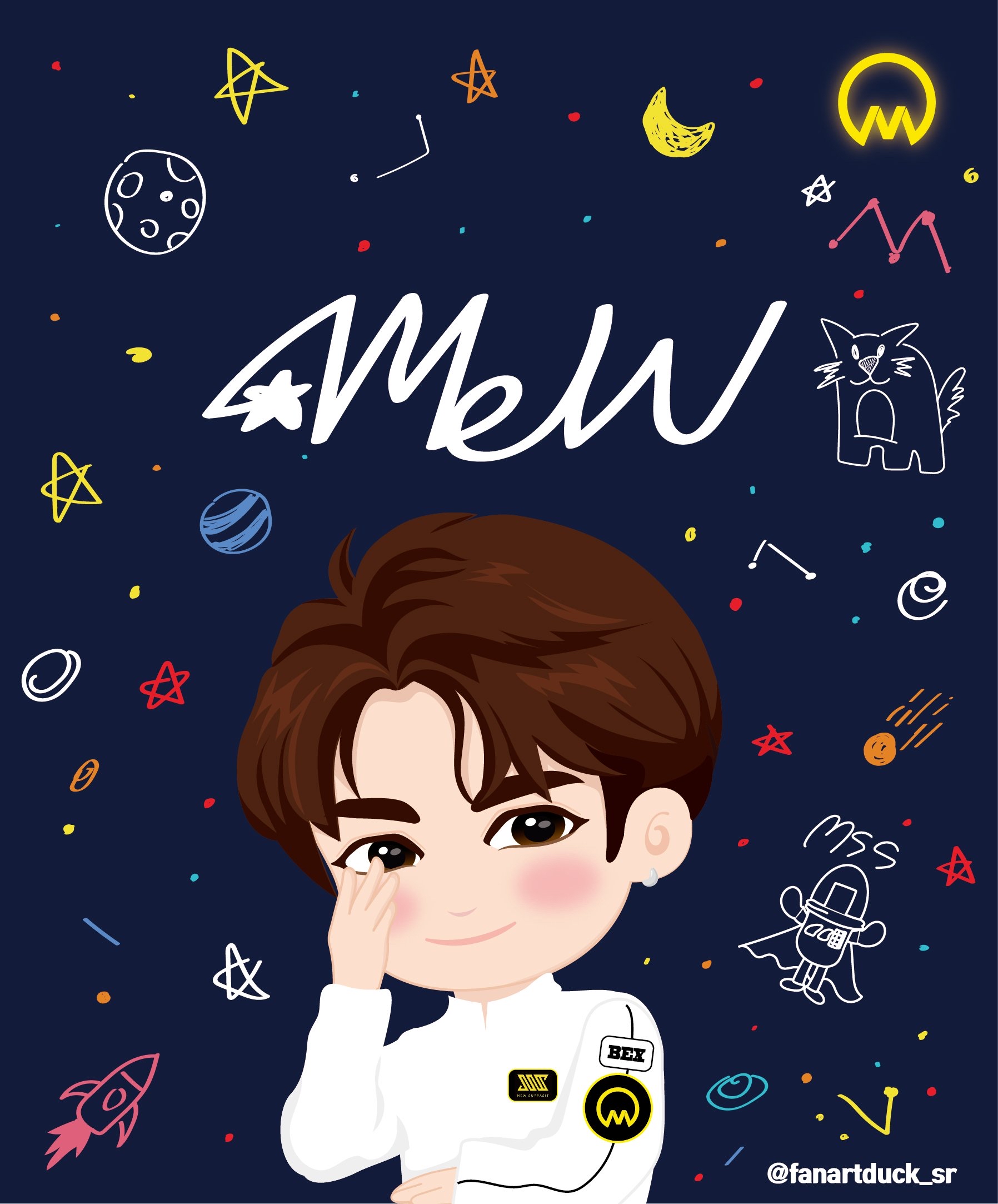 缪糕9月图第二十四弹-可可爱爱的没有脑袋,而湾仔