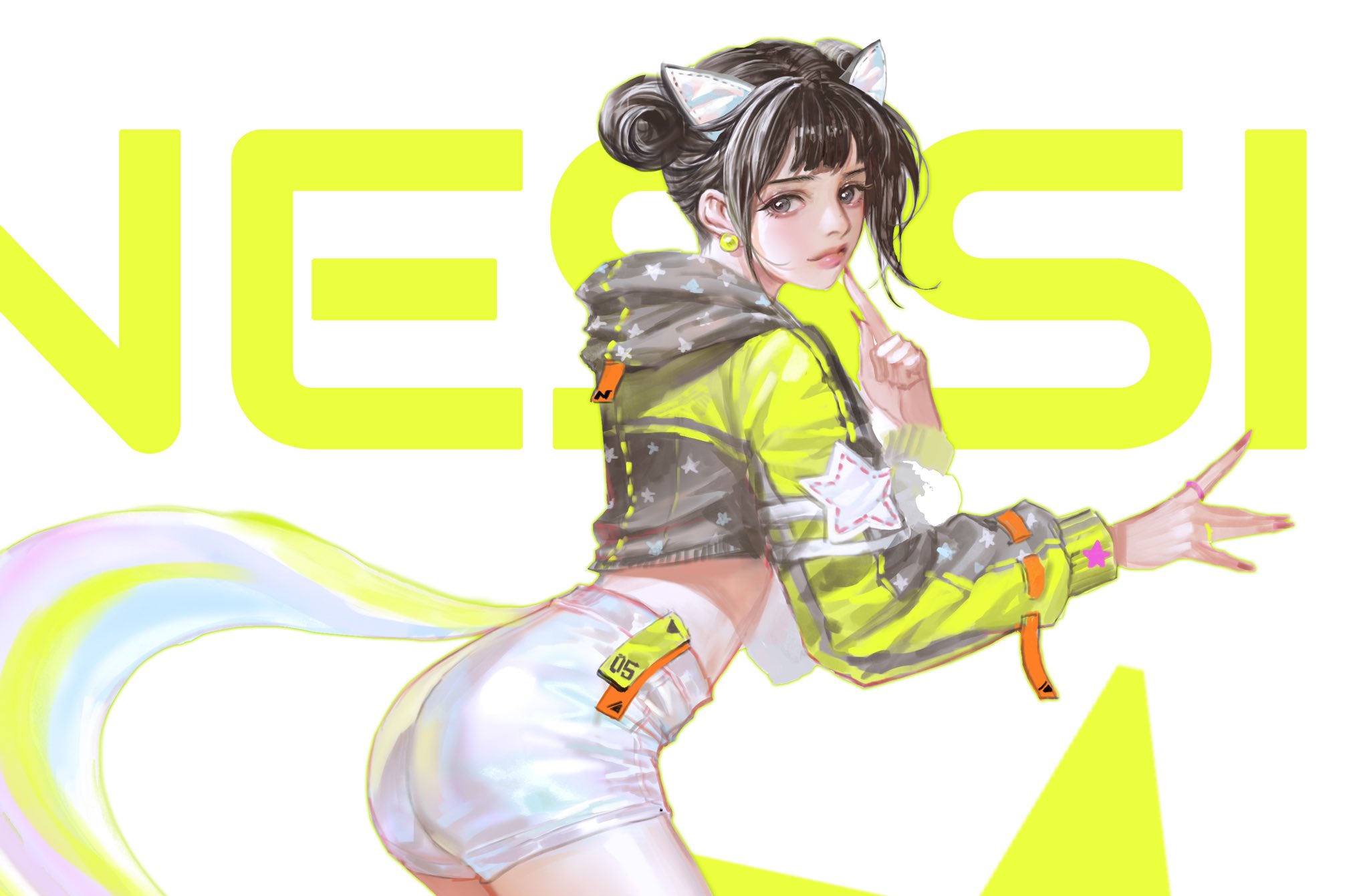 韩国画师nessi高清画集素材教程笔刷