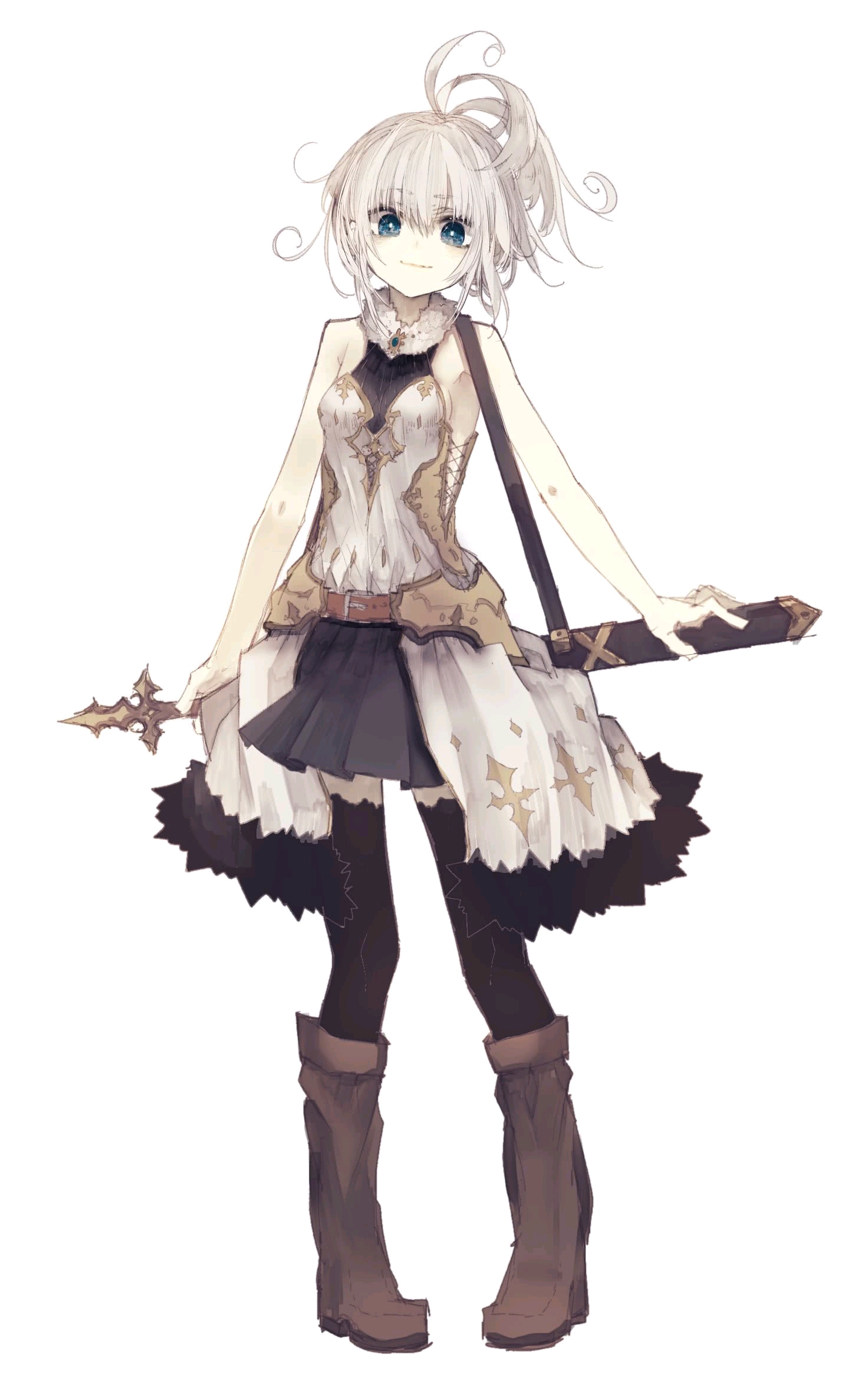 【动漫女生头像】  画师:リウイチ(罗马音:riuichi)