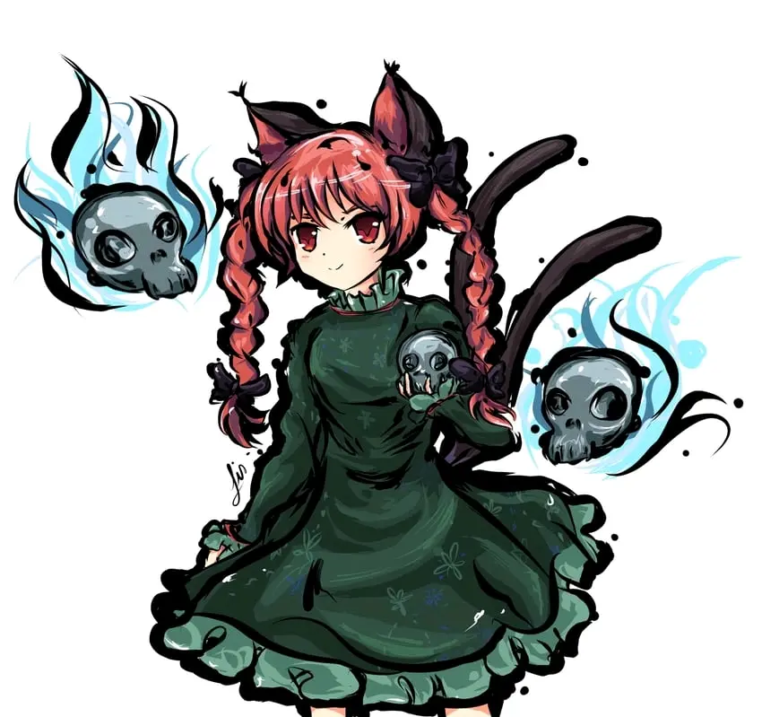 东方projectの图549火焰猫燐 哔哩哔哩