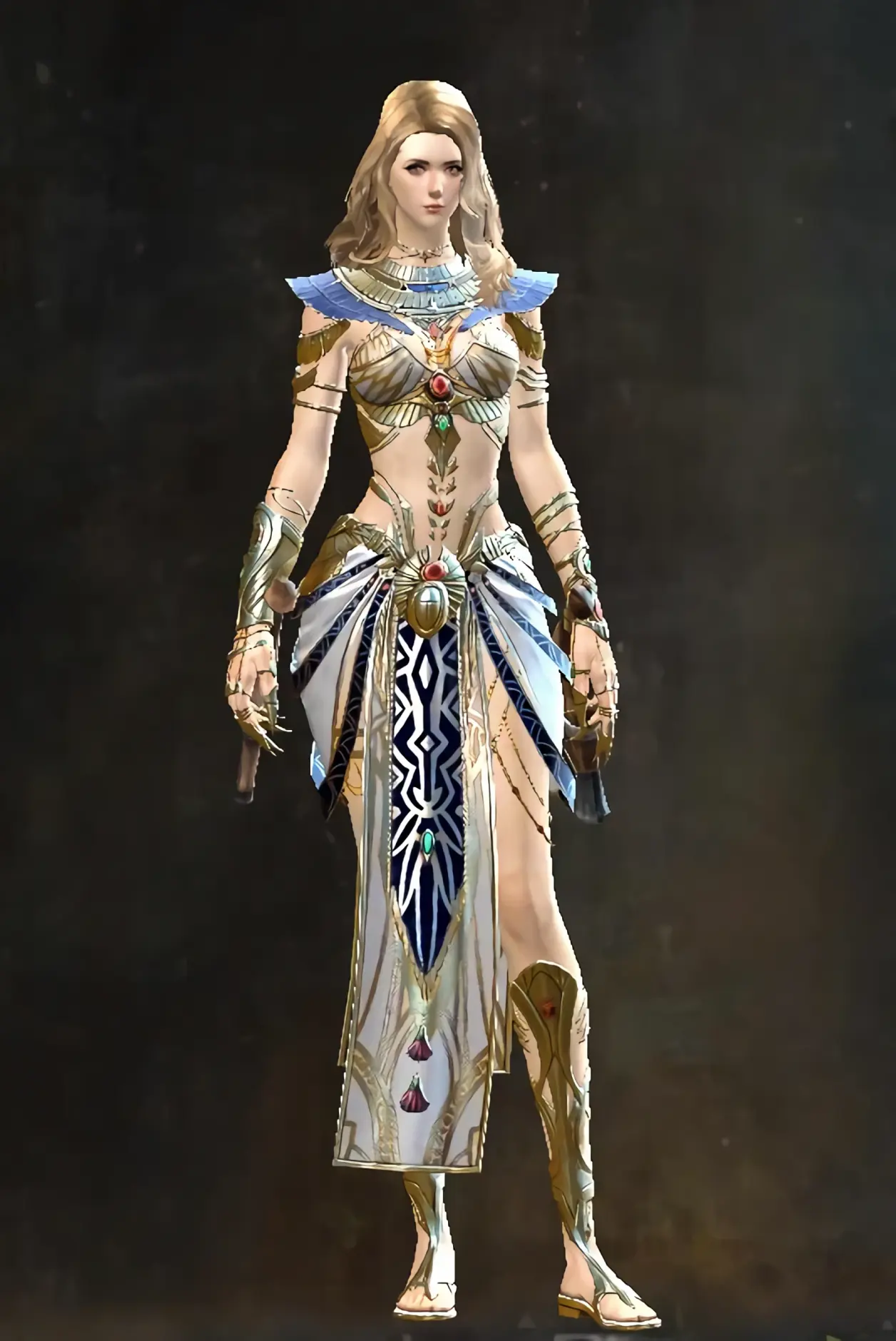 激战2 人族女捏脸