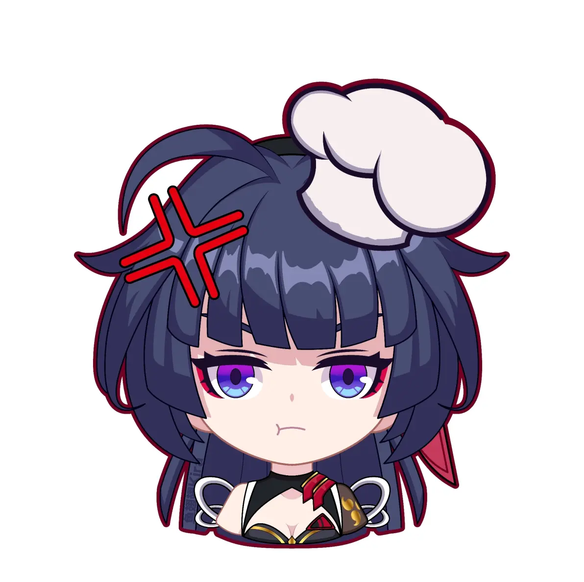 雷电芽衣90张表情包芽门