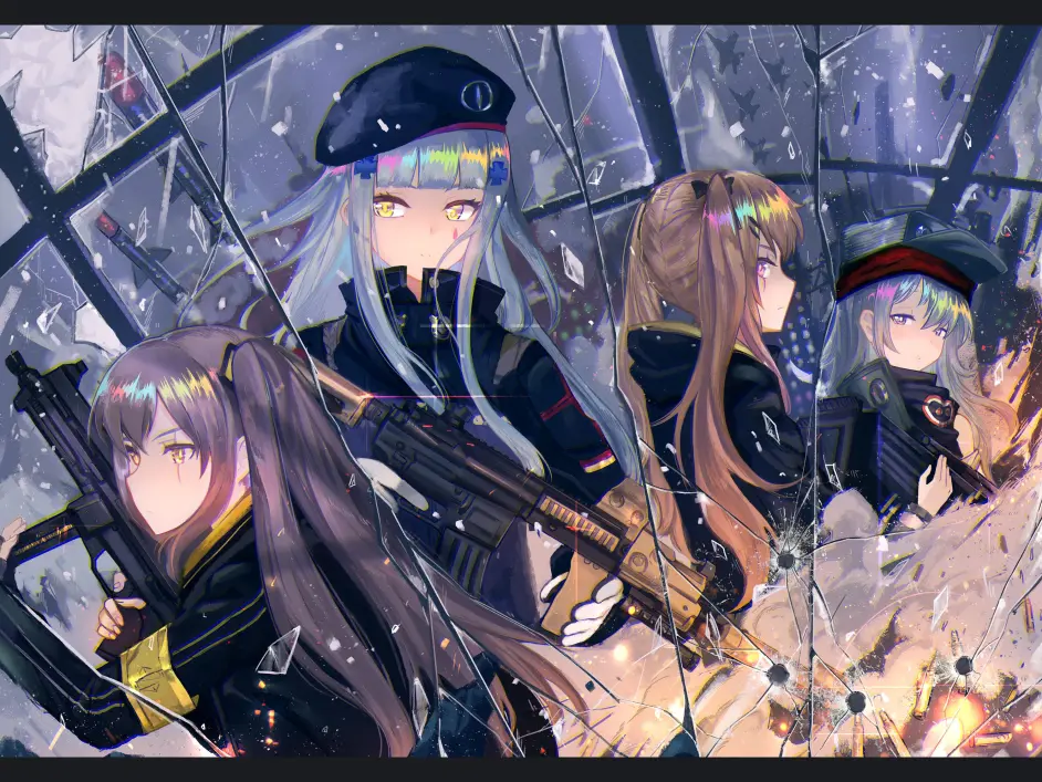 杂图 53 404小队 Ar小队少女前线 哔哩哔哩