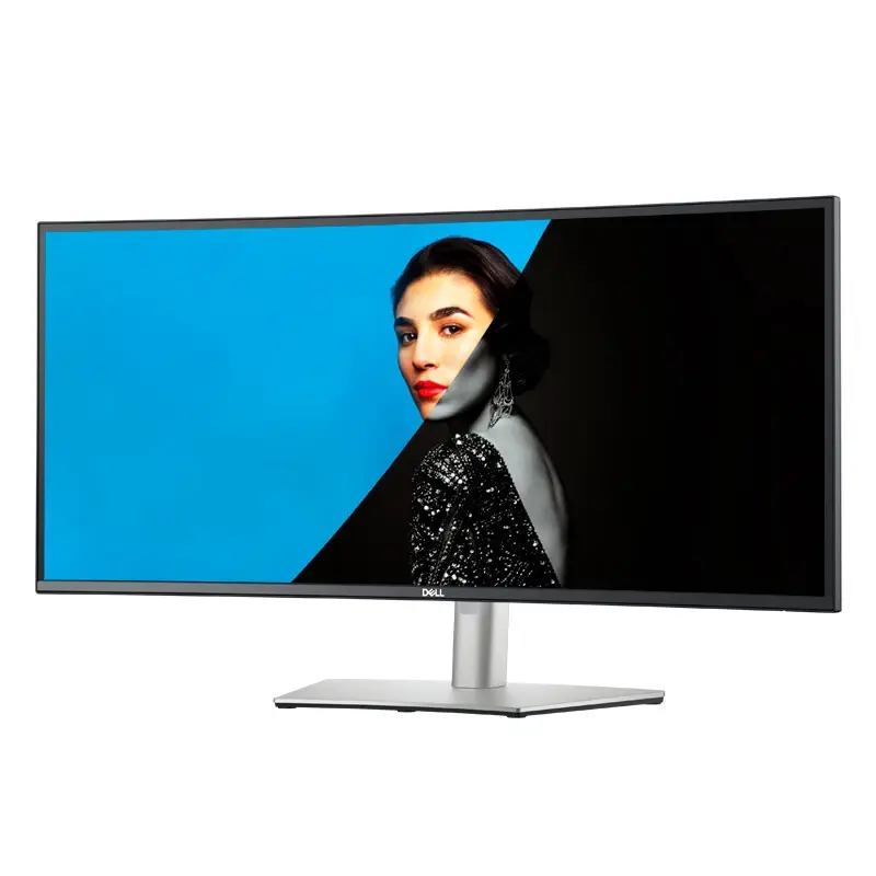 戴尔(dell)ultrasharp 34英寸曲面显示器wqhd ips black 带鱼屏u3423