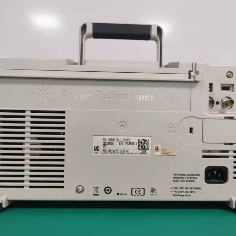 是德科技安捷伦DSOX2012A数字存储示波器 - 哔哩哔哩