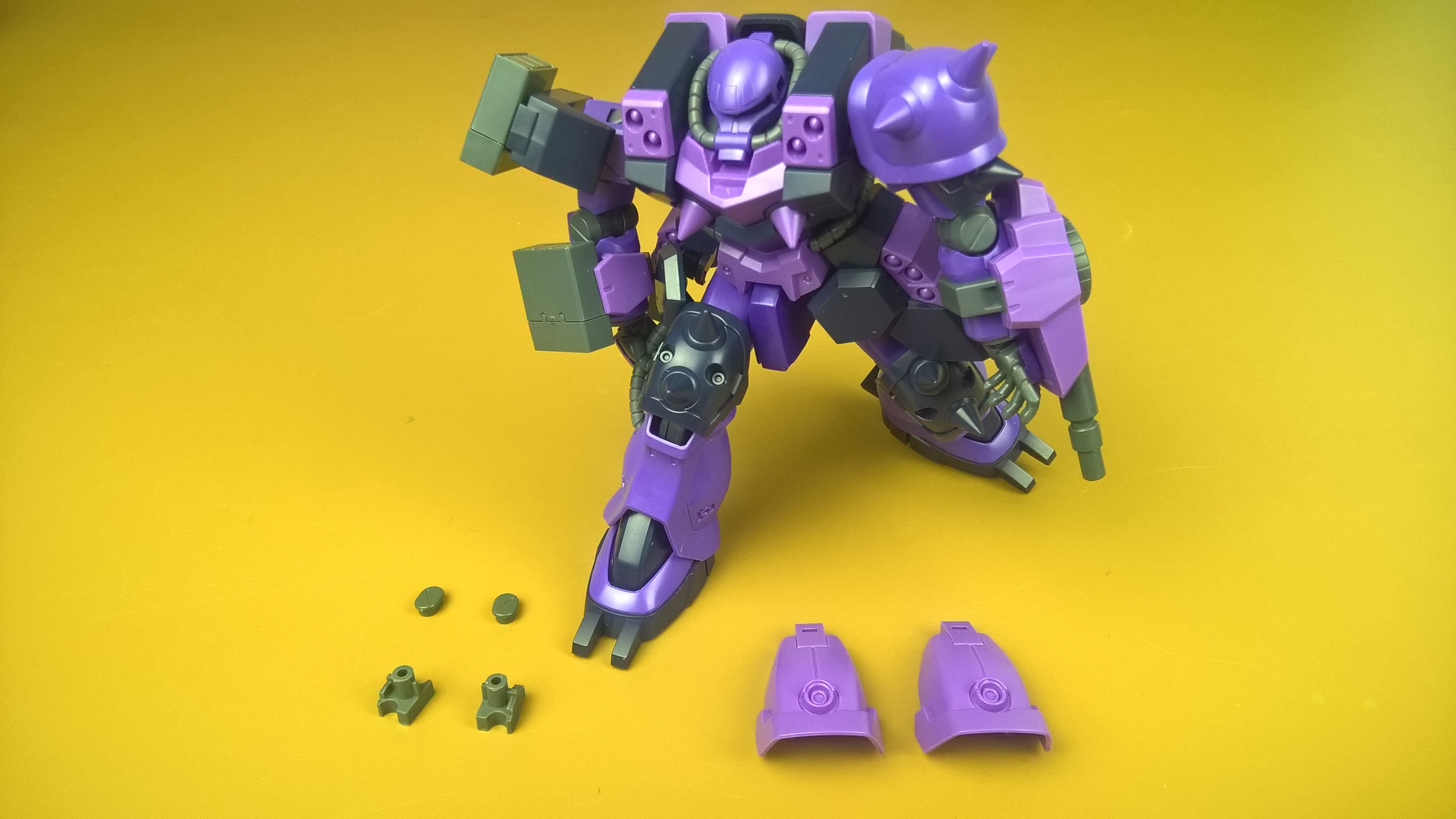 hggb:gpb-06f 超级扎古改f2000 模型相关资料(外盒/板件/说明书/相关