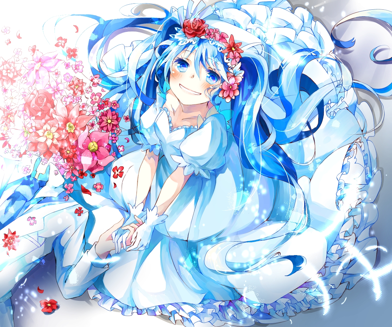 动画 动漫杂谈 【初音未来美图合集】第三十五期miku是天使!
