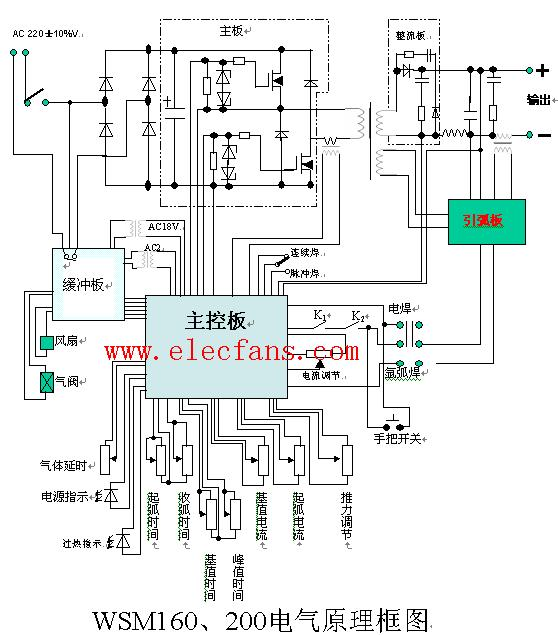 冷焊机工作原理电路图图片