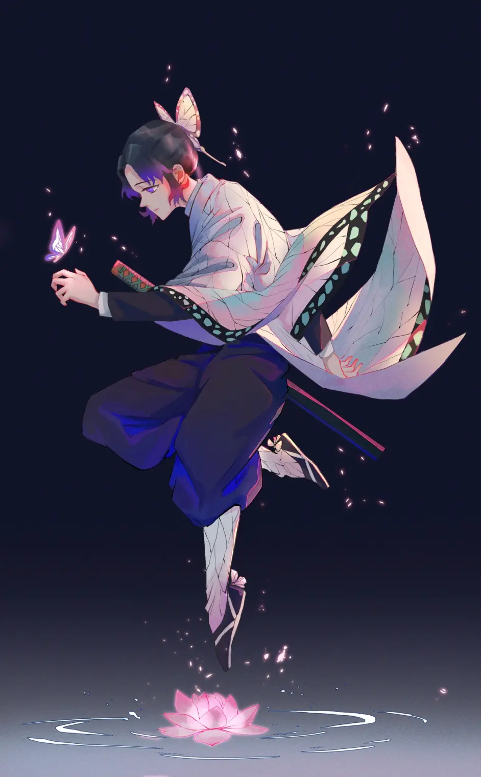 蝴蝶忍高清壁纸美图分享 哔哩哔哩