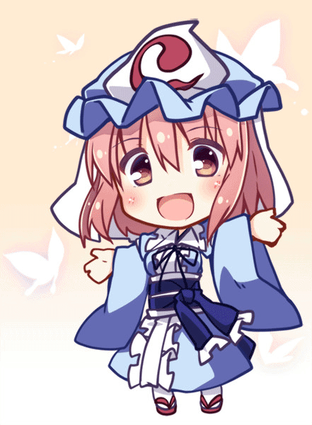 幽幽子大人太美了