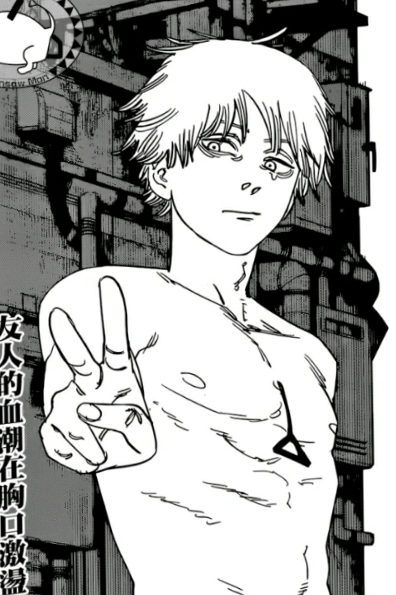 电锯人自截表情包1