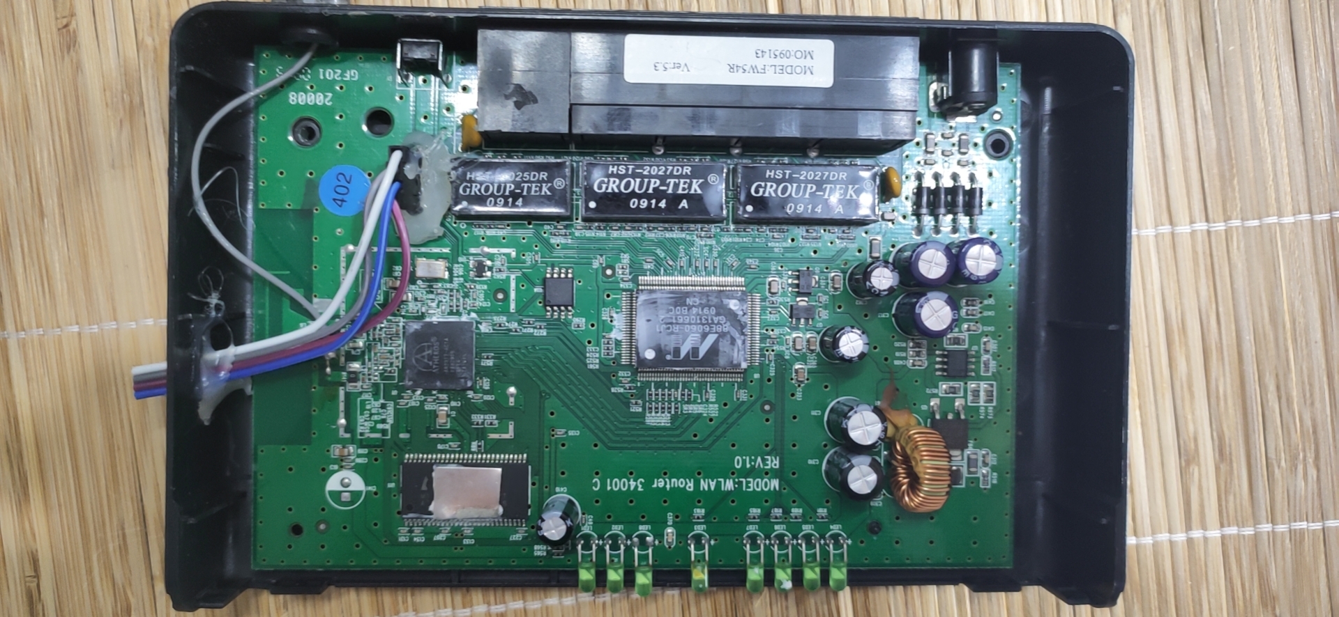 [穿越贴] 拆解FAST FW54R - 哔哩哔哩