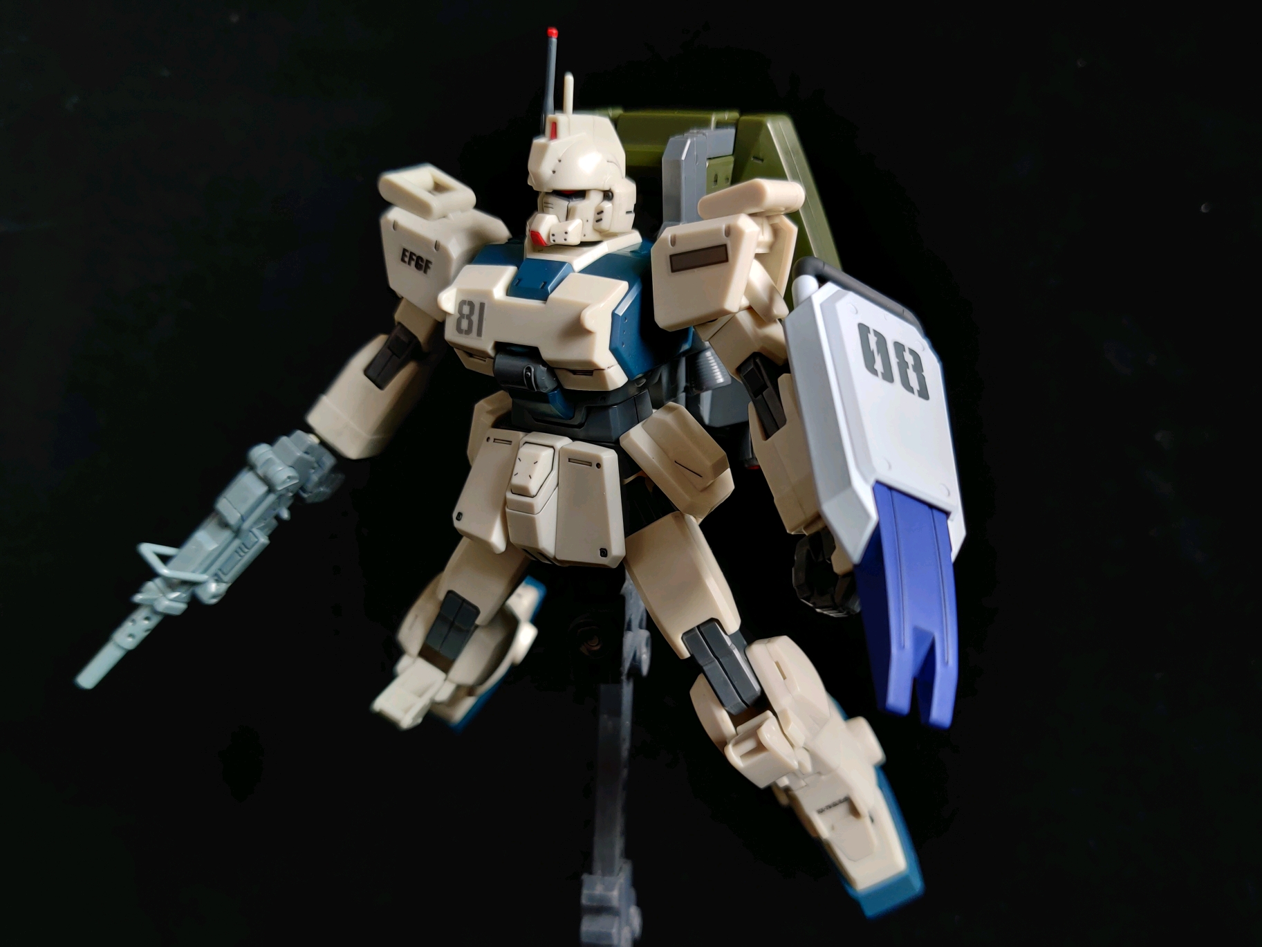 大舅子杀手!第08ms小队 hguc gundam ez8素组把玩