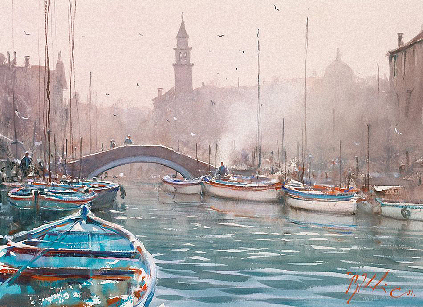 水彩画家joseph zbukvic约瑟夫作品集!(持续更新-第4期)