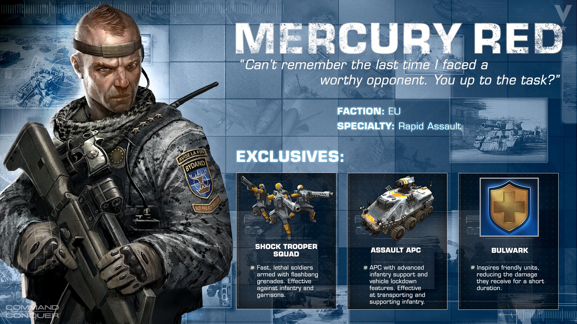 《命令与征服:将军2》欧盟单位:载具篇 - 哔哩哔哩