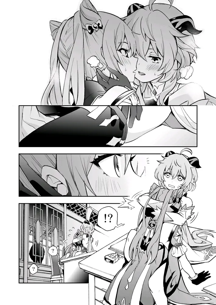 原神百合漫画 第十一期甘雨x刻晴 哔哩哔哩