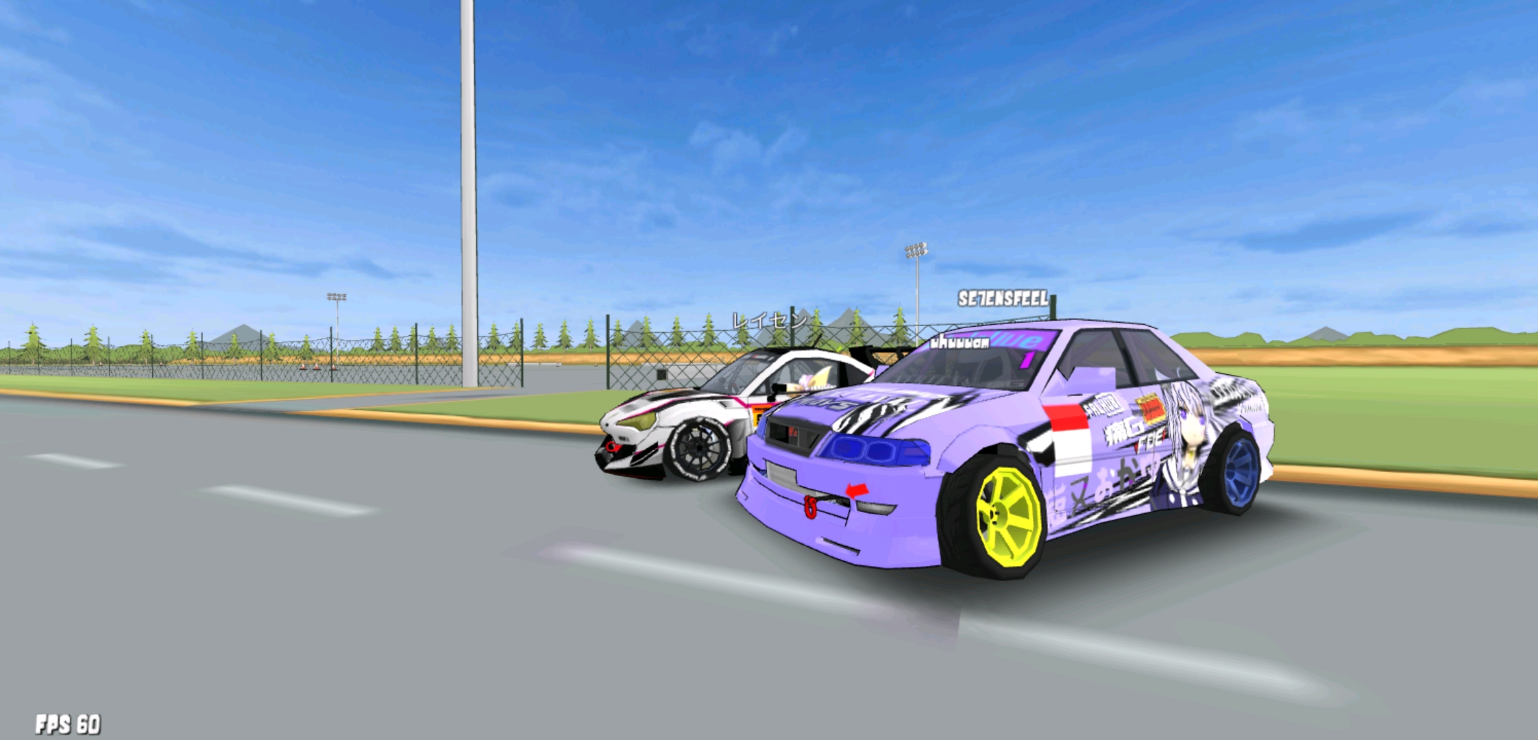 两辆痛车在一起!啊啊啊tql