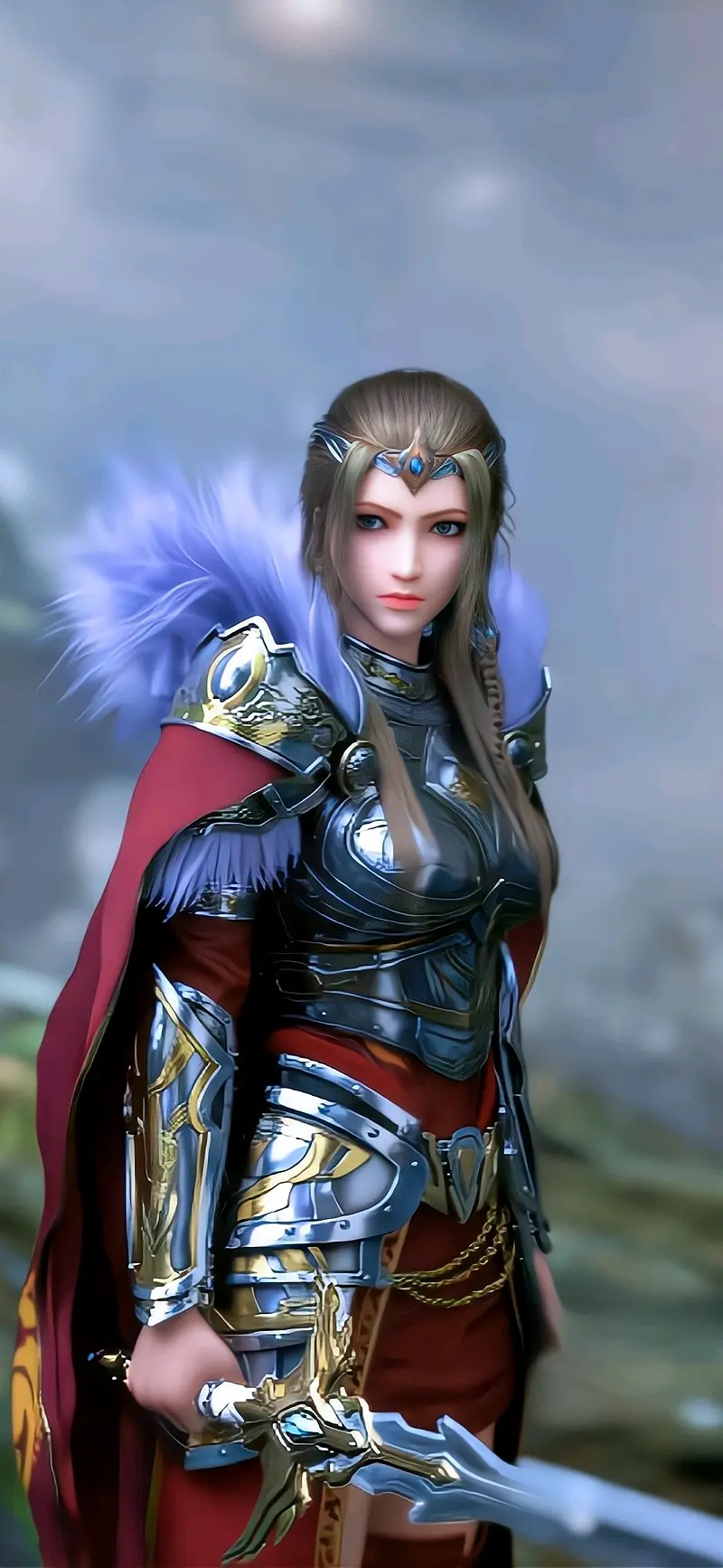 174雄兵连女王彦动漫女神4l全屏超清壁纸