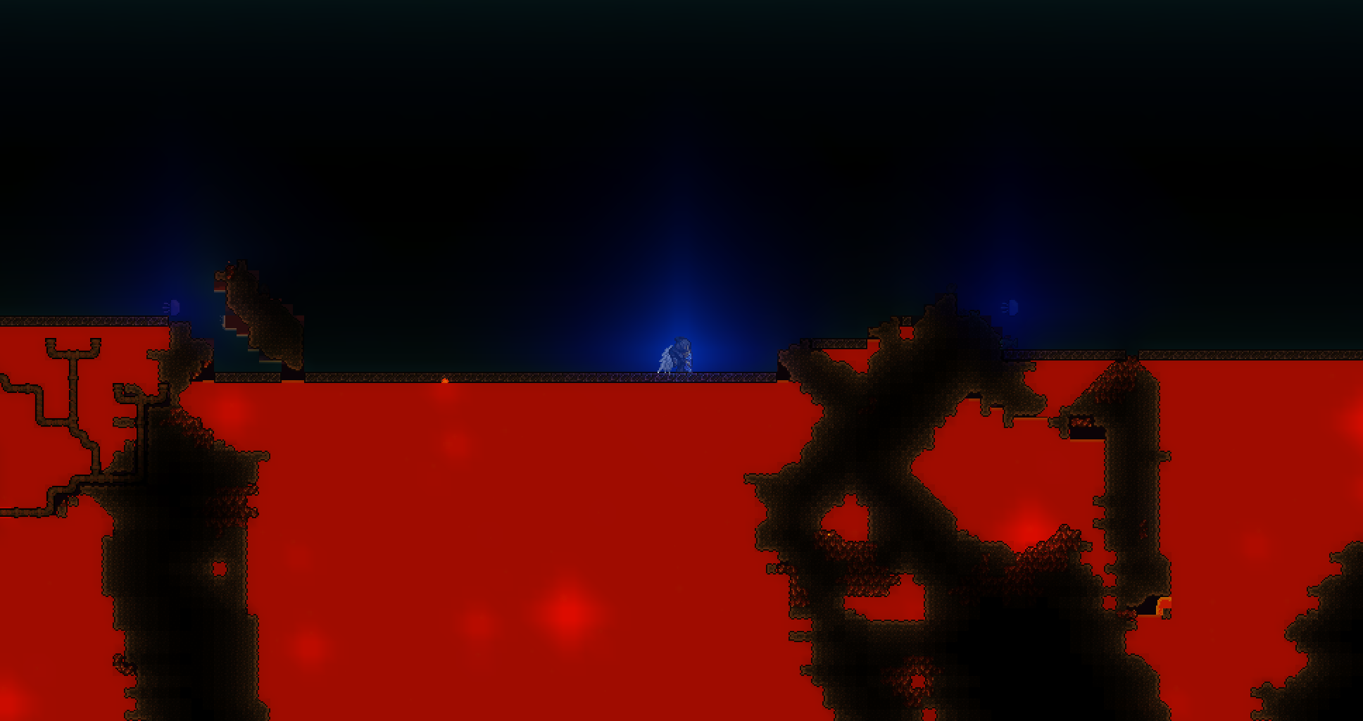 在泰拉瑞亚中水淹地狱 - 哔哩哔哩