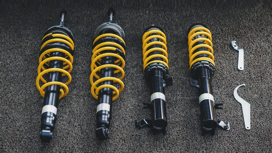 升级避震改装的好处 案例 本田新飞度gr9改装tei Ss运动避震套件 哔哩哔哩