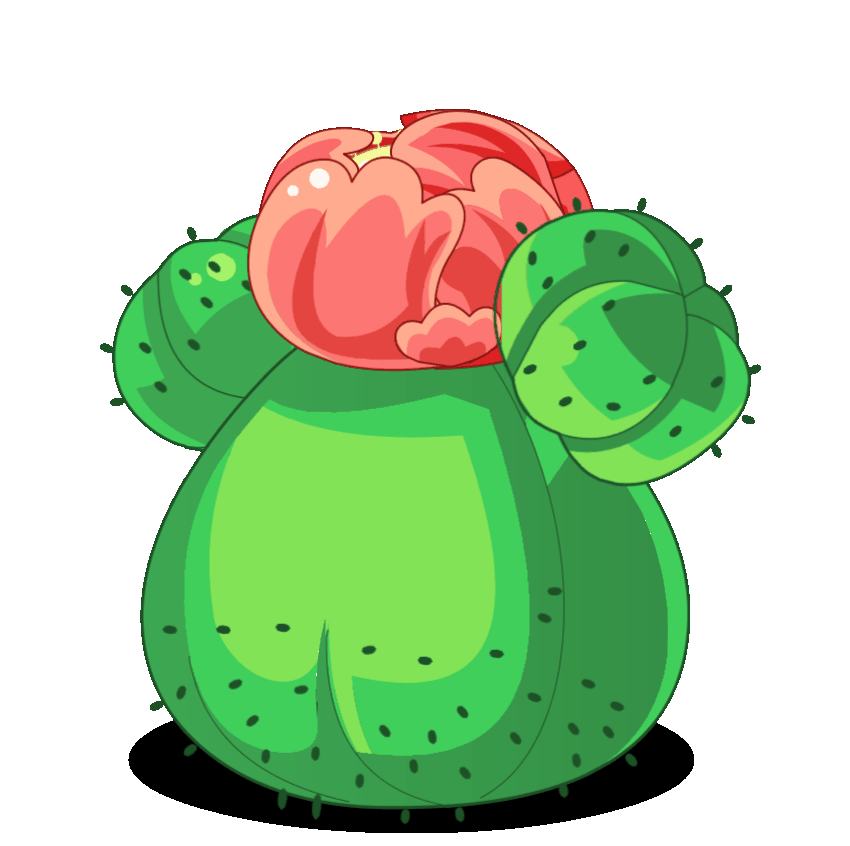 洛克王国-宠物素材【011-蹦蹦草】 - 哔哩哔哩