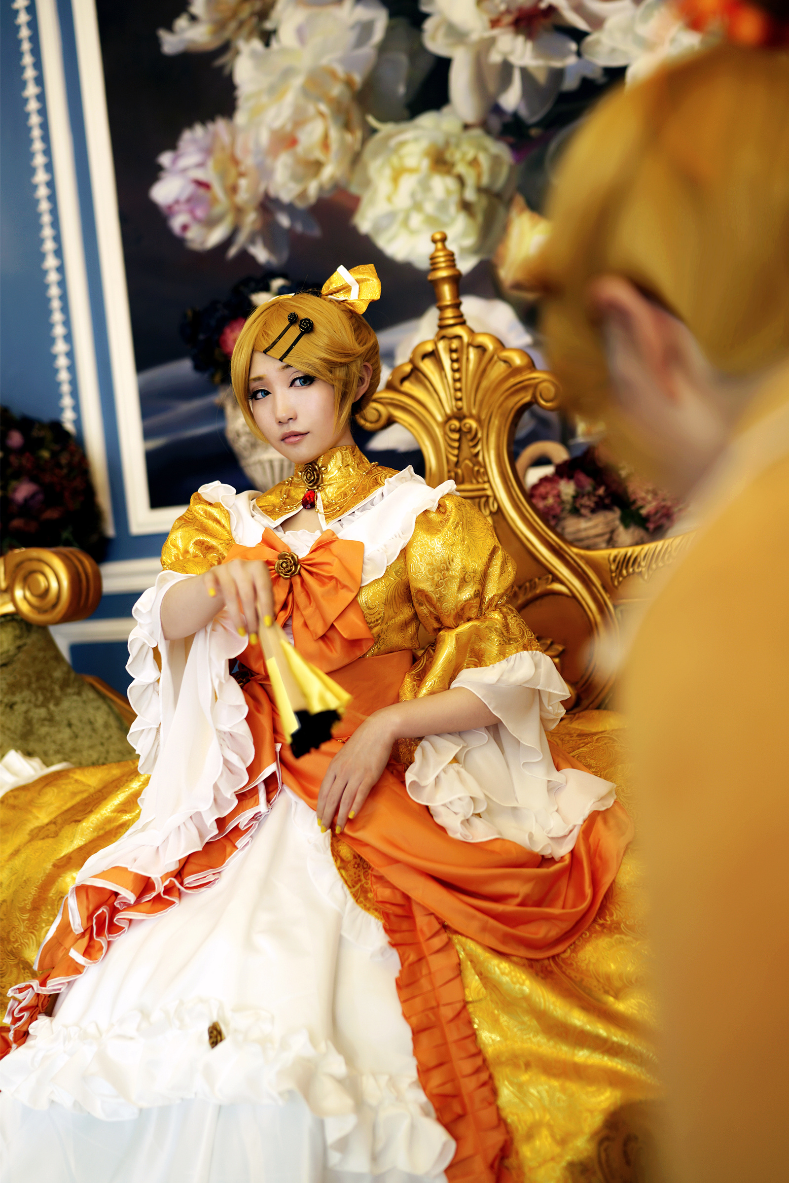 镜音双子cos正片悪ノ娘と悪ノ召使官设verwithdollfiedream