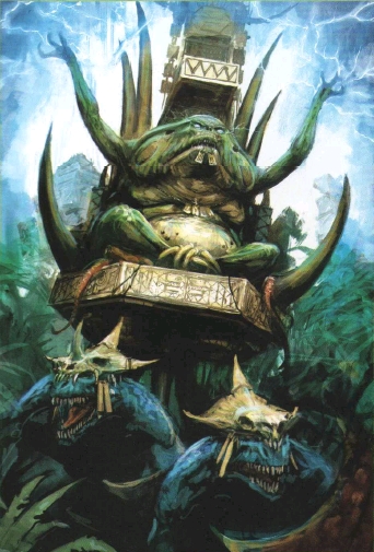 中古战锤各势力基础背景蜥蜴人