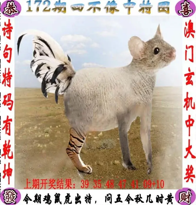 今天必中四不像图