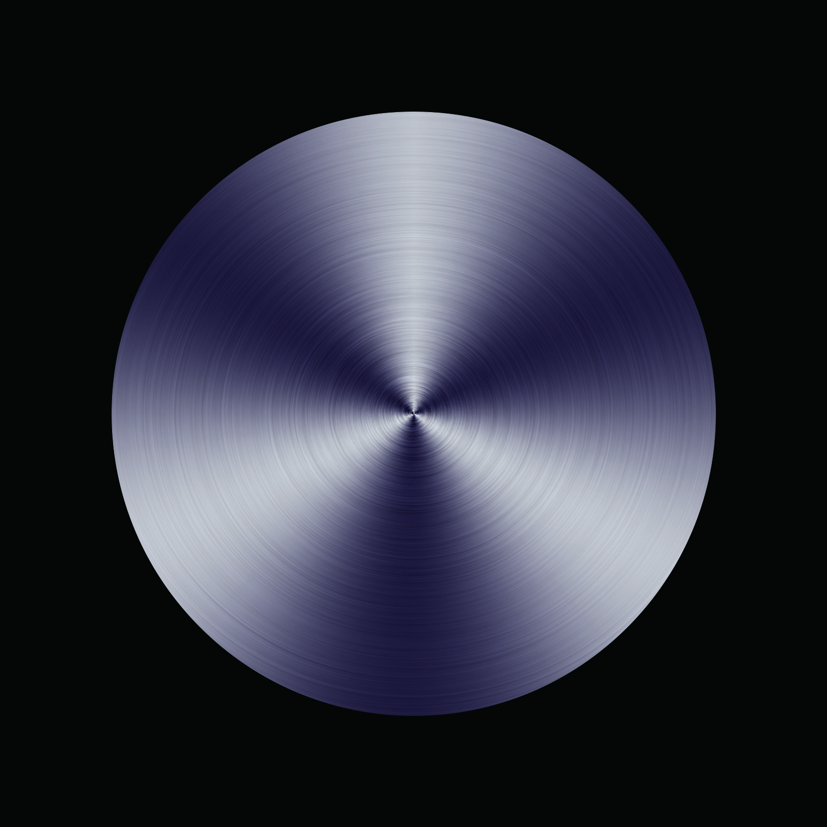 ps小技巧:制作逼真的圆形金属拉丝效果