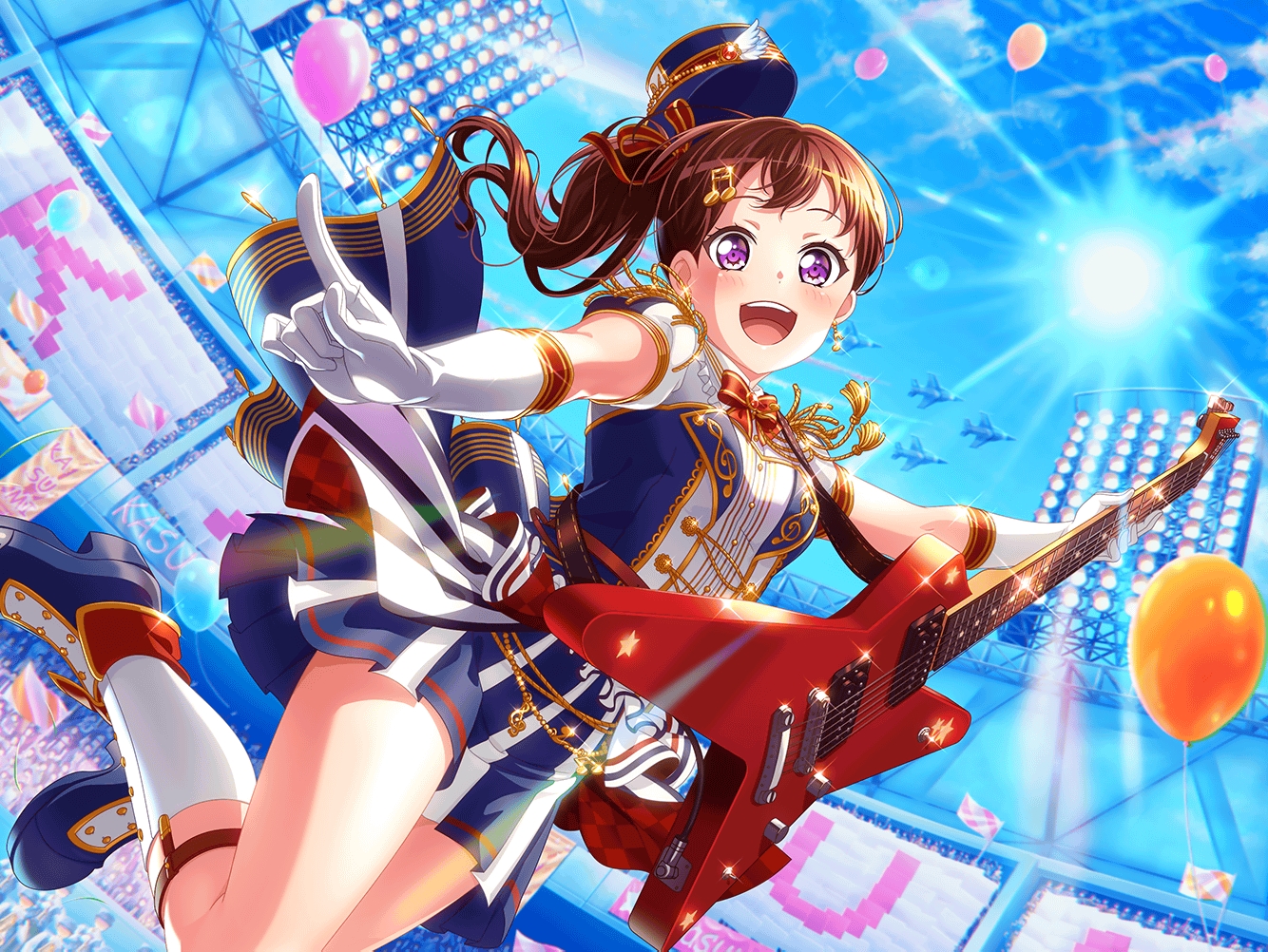 收藏向bangdream户山香澄目前全卡面鉴赏