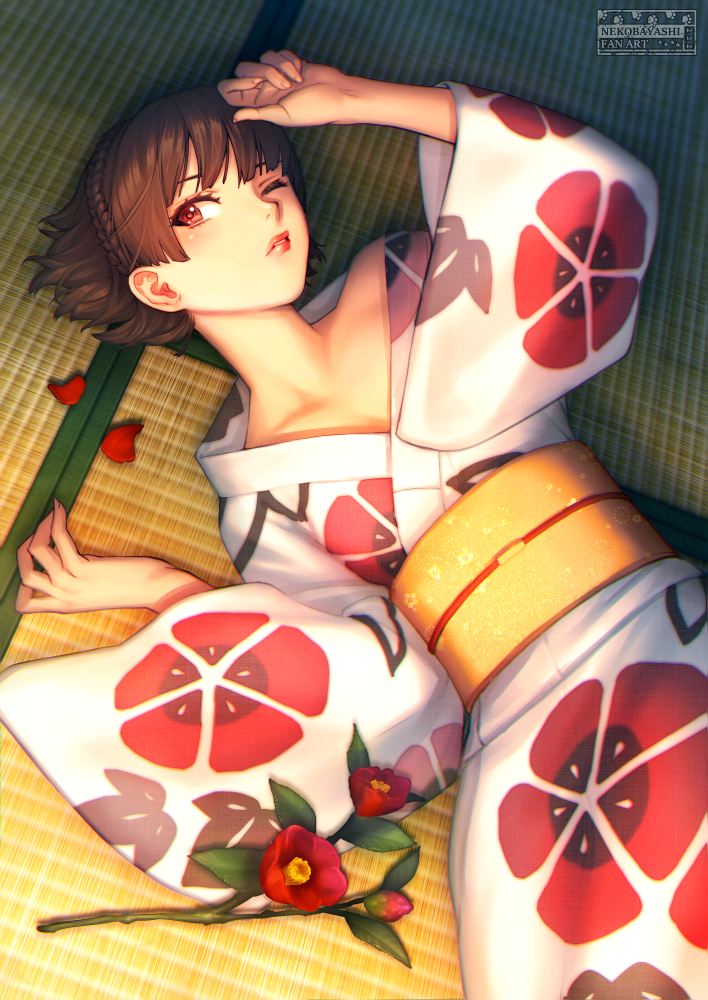 persona5壁纸欣赏新岛真与佐仓双叶专场