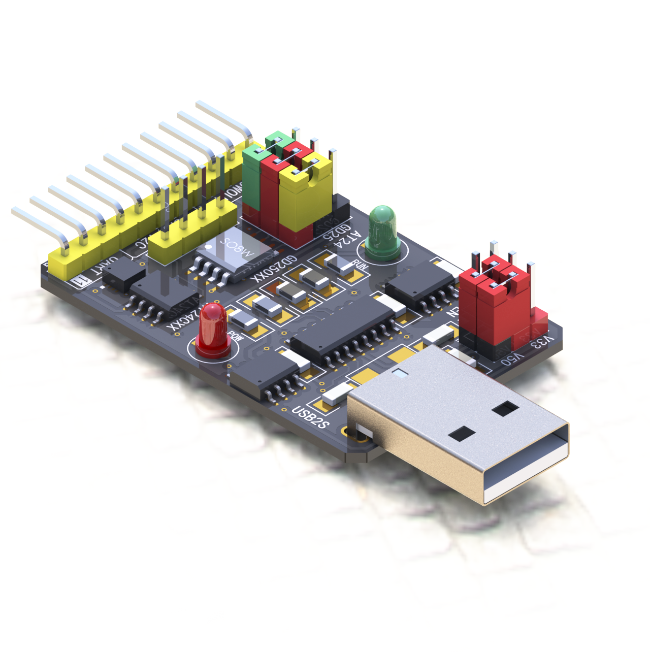 Usb iic i2c spi uart 