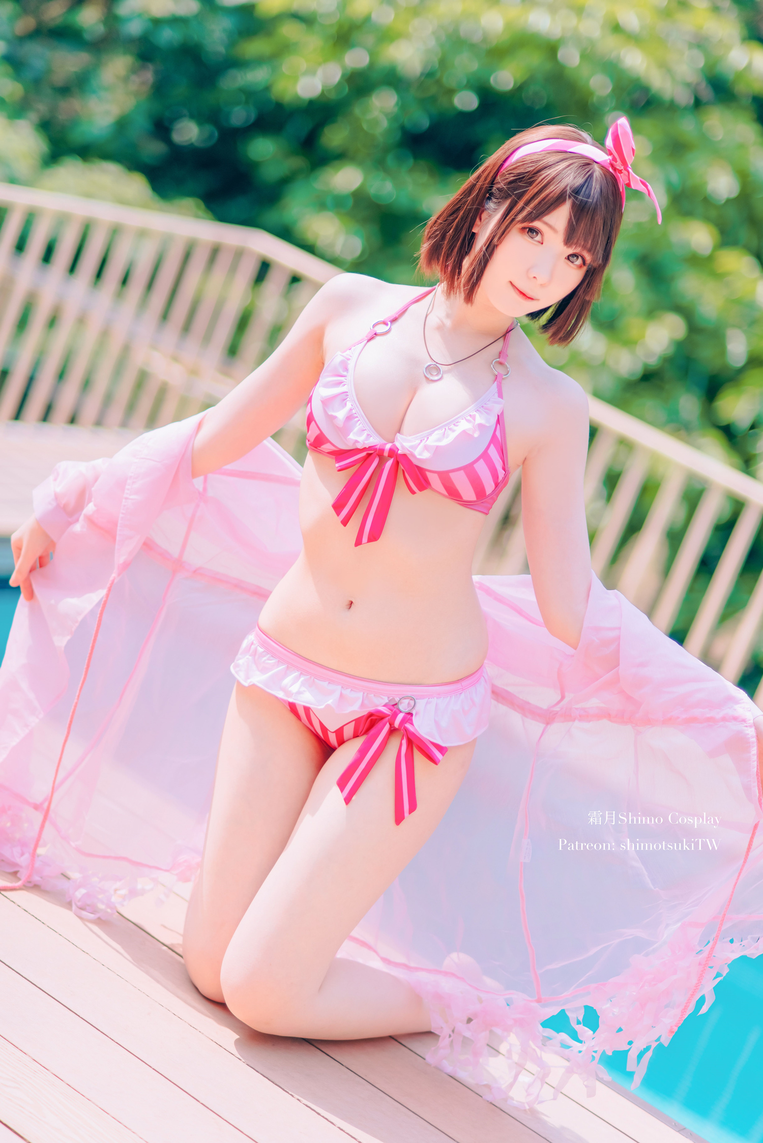 霜月Shimo加藤惠泳衣Cosplay4