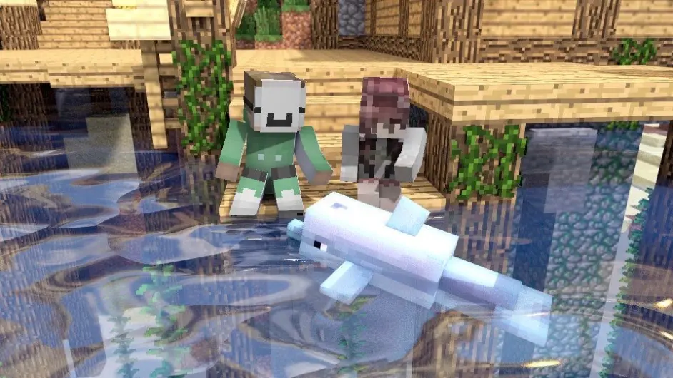 Minecraft 我的世界壁纸第一期 附制作方法 哔哩哔哩