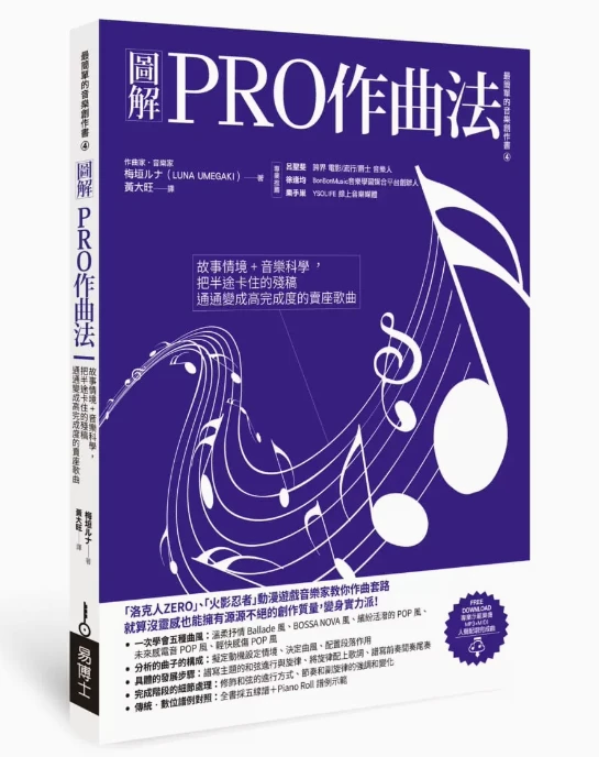 [PDF+附带文件]图解Pro作曲法 哔哩哔哩
