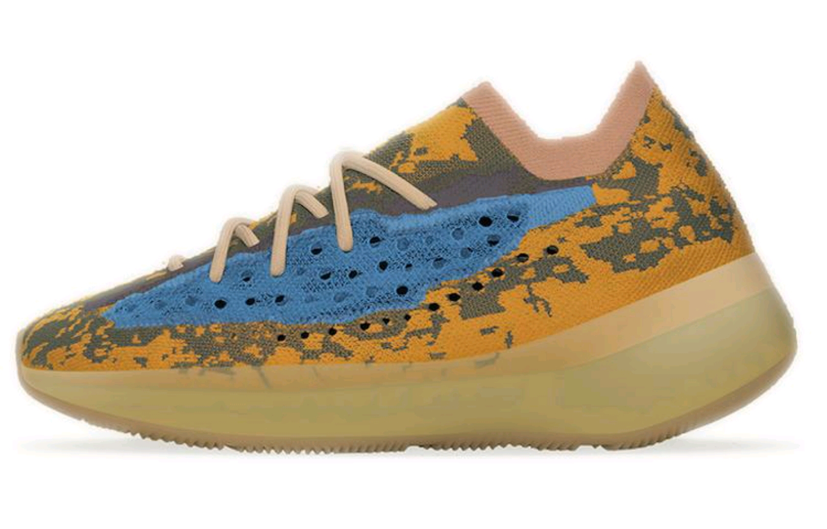 yeezy 380 全新配色蓝棕 即将上市 不要问,问就是 冲!