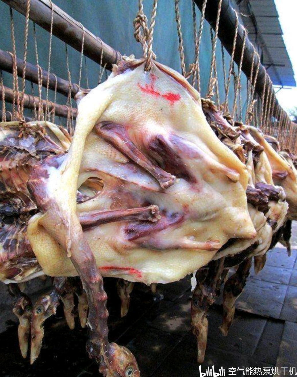 腊鸭烘干工艺&空气能热泵腊鸭烘干机