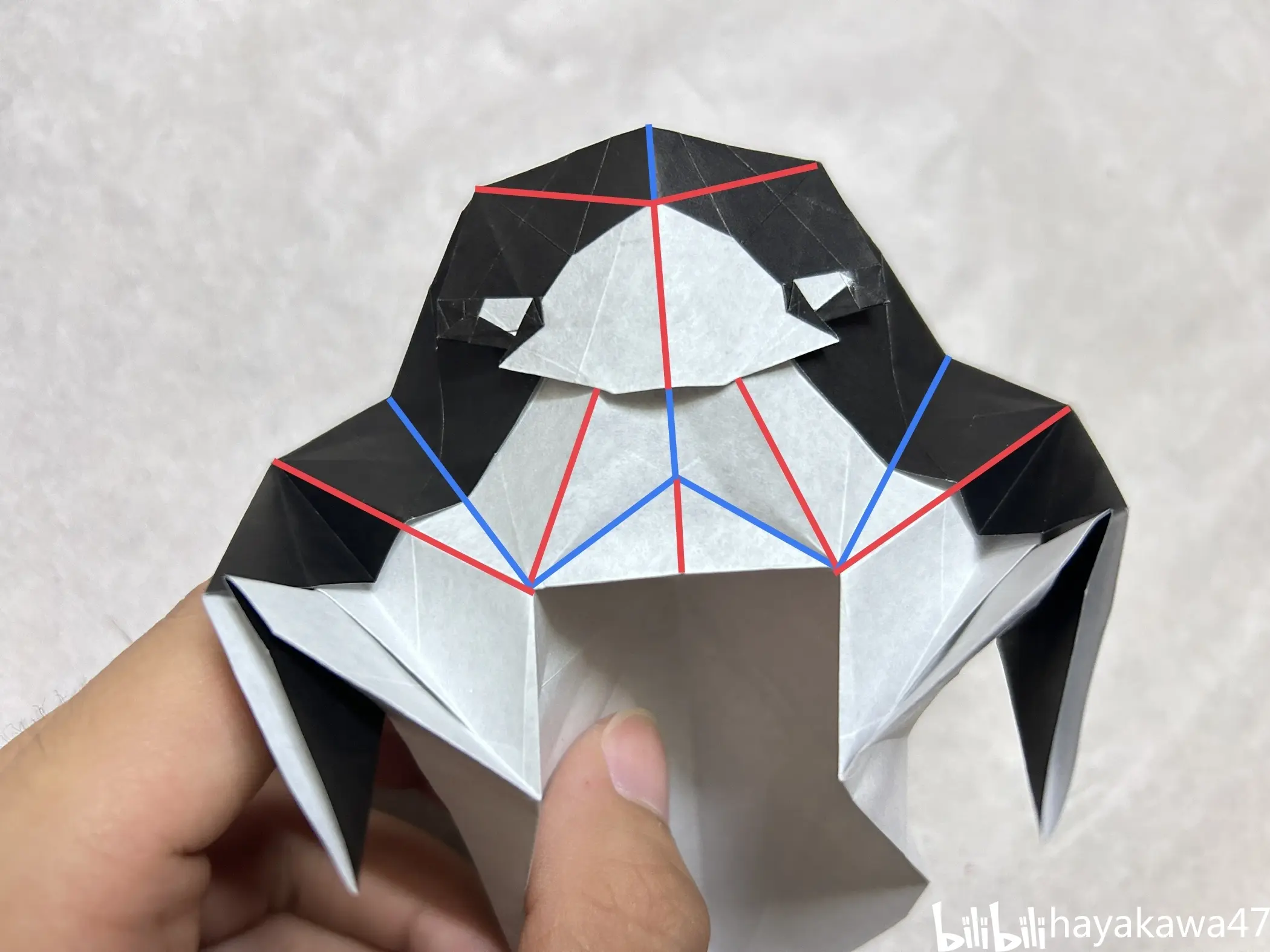 【折纸教程】虎鲸