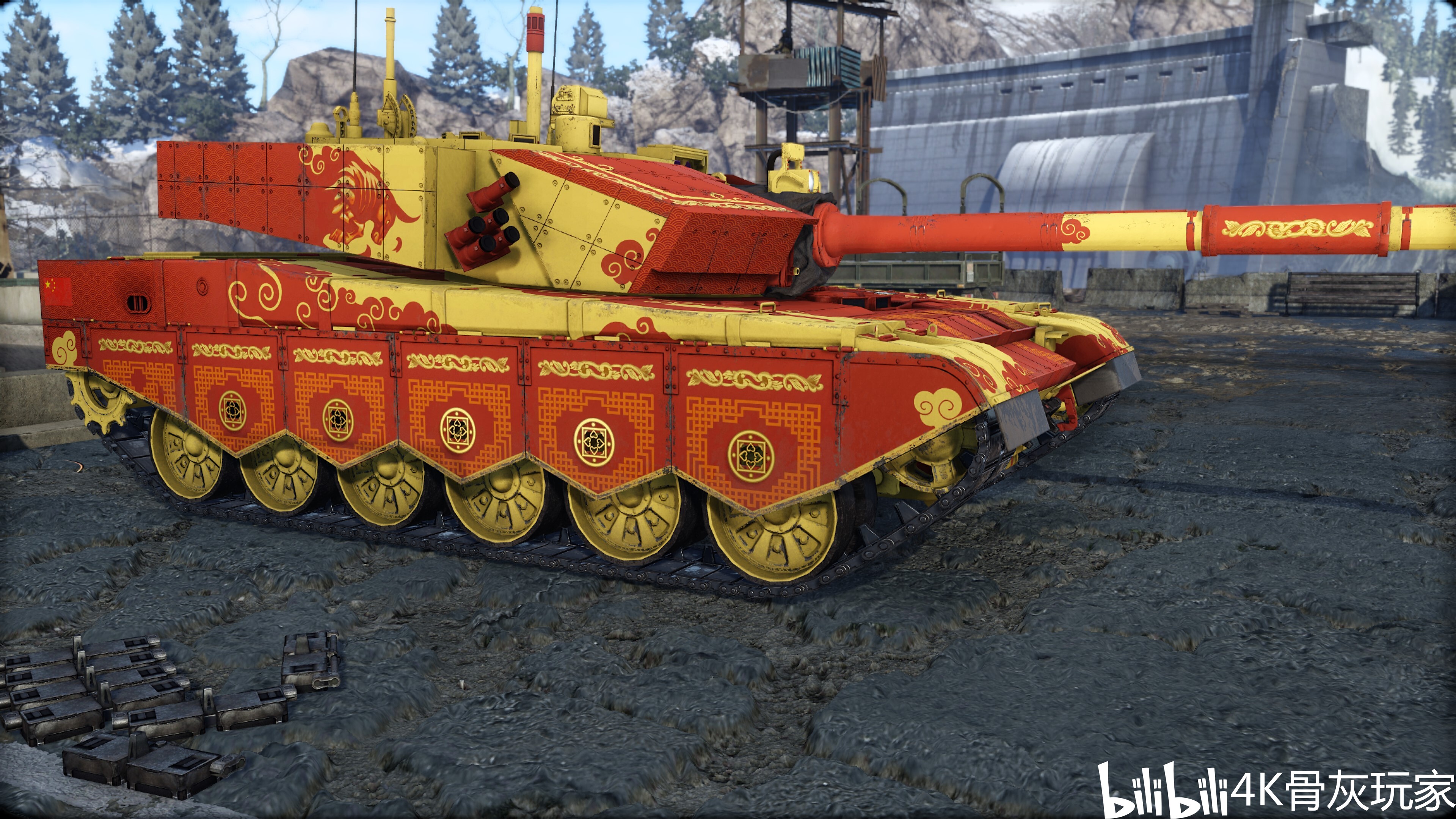 [4kuhd 144p] 中华帝国顶级重坦type 99a2 2021最新 ox 牛年皮肤涂装