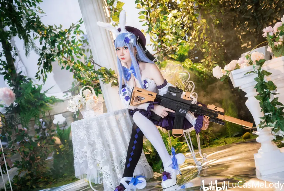 cos丨焖焖碳- 少女前线hk416,让我看看你的枪(一) - 哔哩哔哩