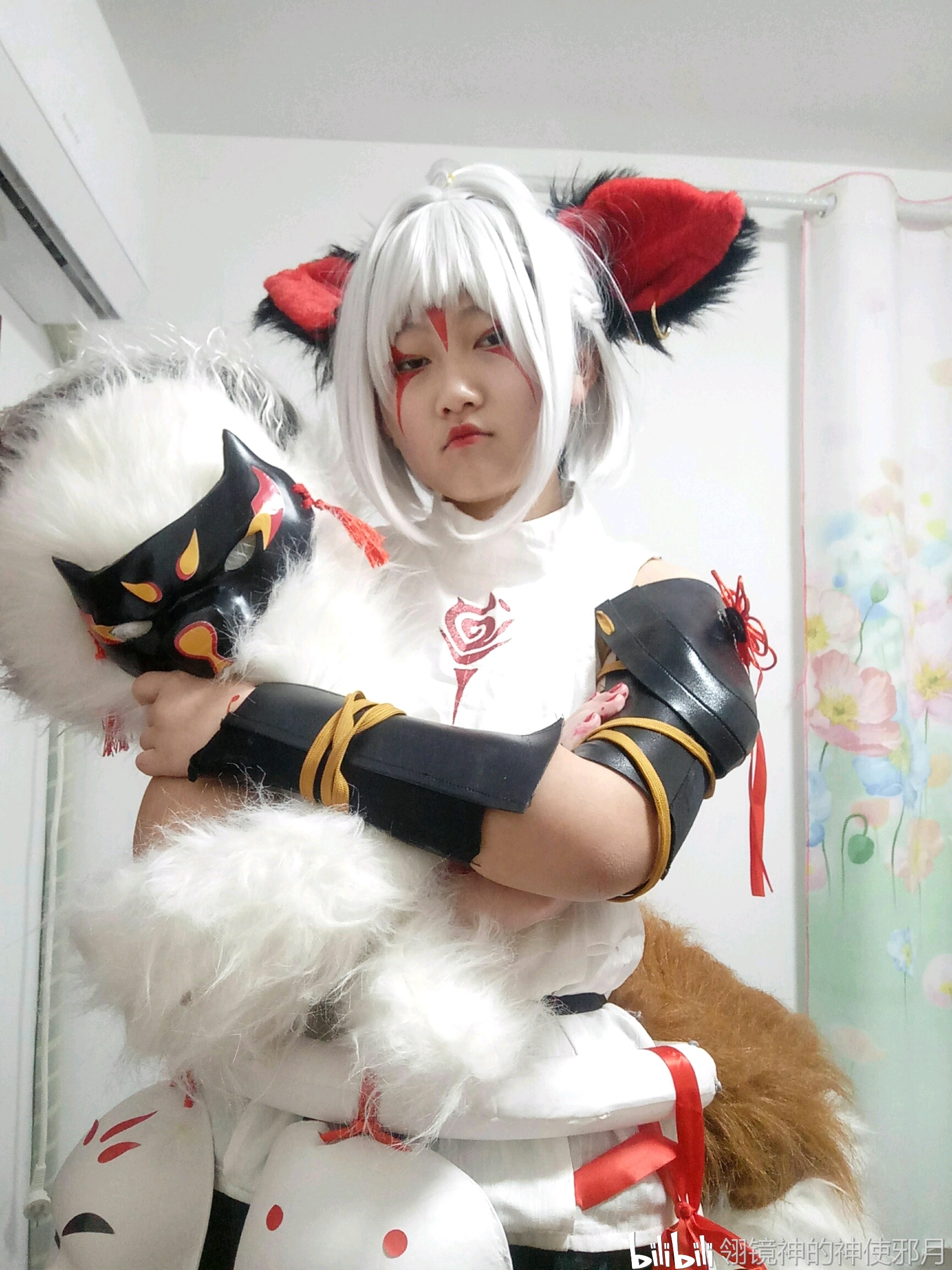 本文为我原创 阴阳师 cos 白藏主 烬天玉藻前