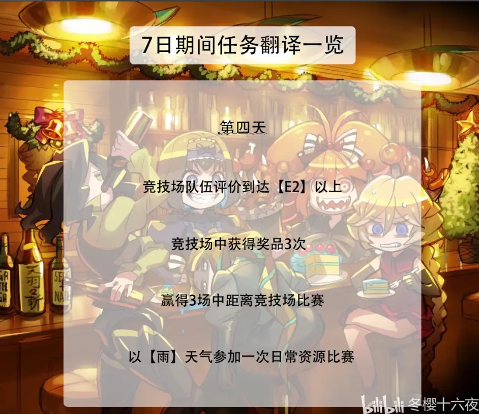赛马娘手游攻略七日活动第二弹翻译一览 哔哩哔哩