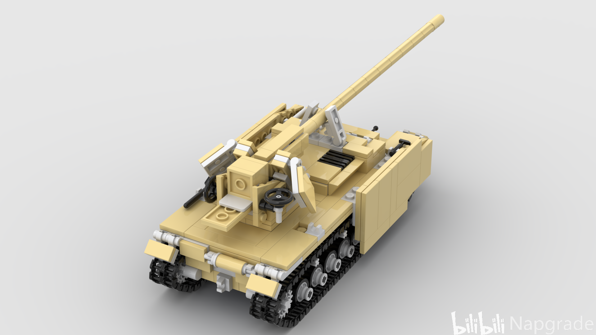 【乐高moc】pzkpfw iv ausf. wt 四号武器运载车(128mml61)