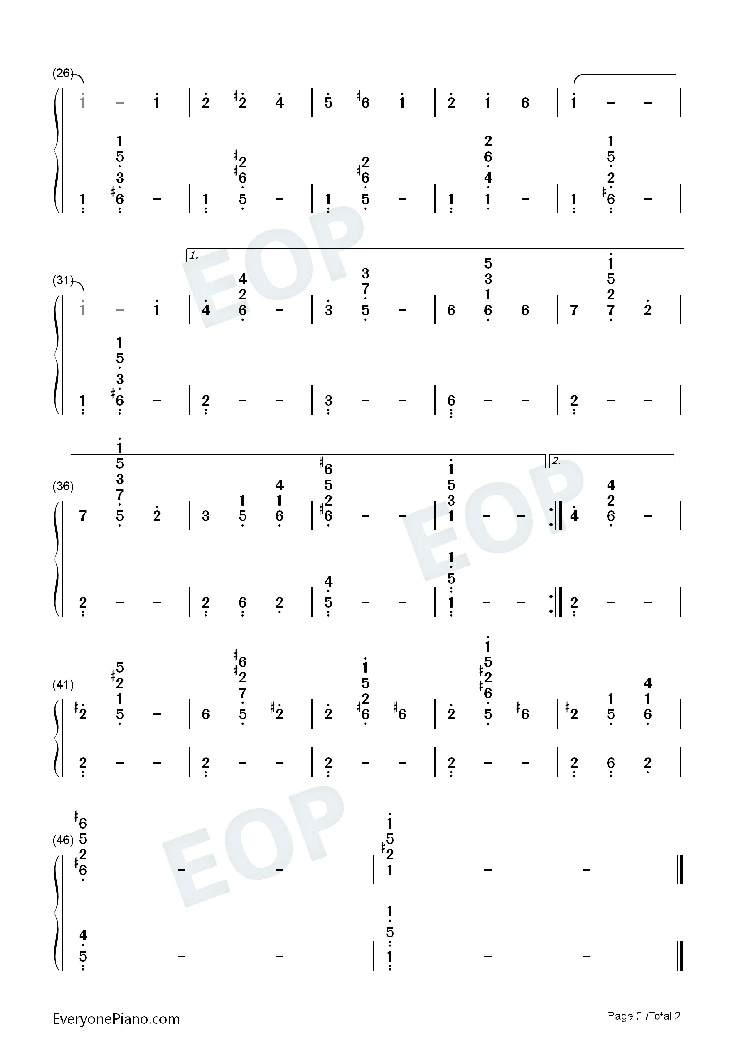 gymnopedies钢琴谱图片