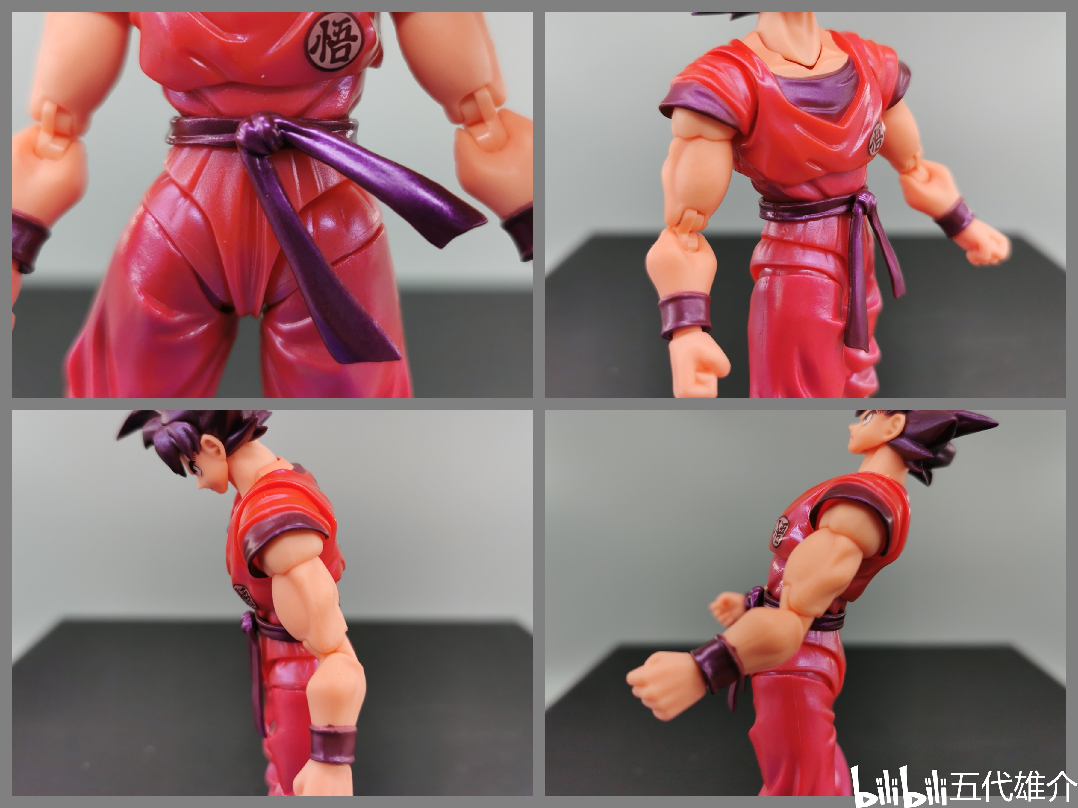 万代shf龙珠z黑发孙悟空界王拳ver2.0【jj评测】-003p