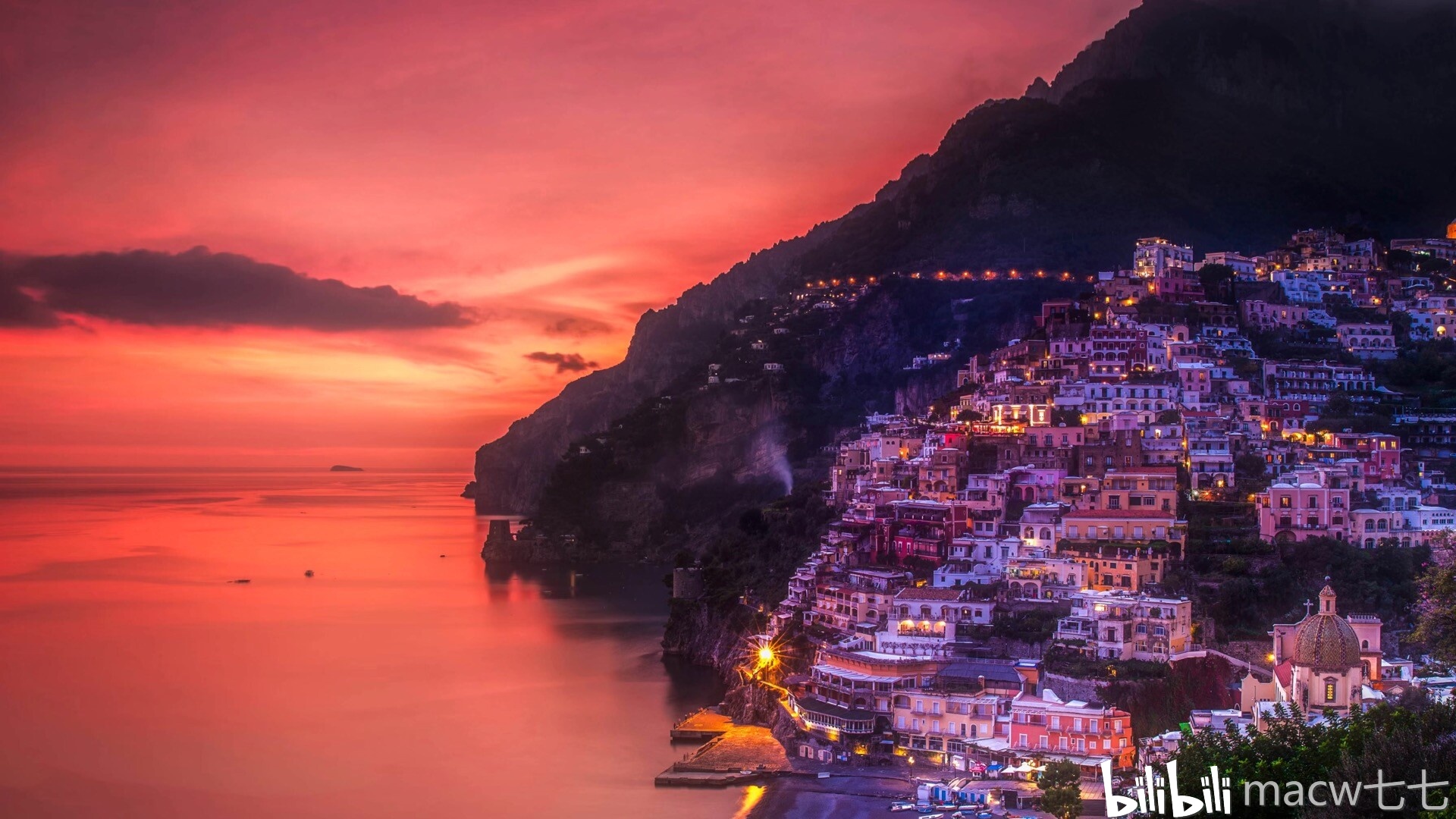 意大利海边风景动态壁纸